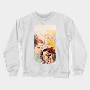 Modaozushi untamed lanwangji wangyibo weiying xiaozhan anime manga style Crewneck Sweatshirt